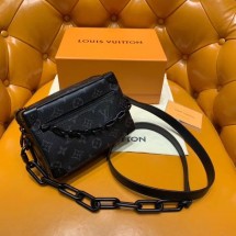 [oc공장] 루이비통 68906 미니 소프트 트렁크백 블랙 LOUIS VUITTON