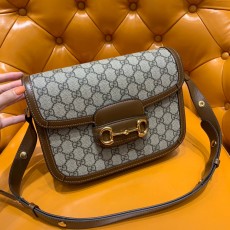 602204 구찌 홀스빗 숄더백 (브라운,화이트) Gucci