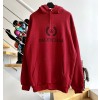 [계단집] 발렌시아가 BB로고 후드티 와인 balenciaga