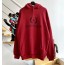 [계단집] 발렌시아가 BB로고 후드티 와인 balenciaga