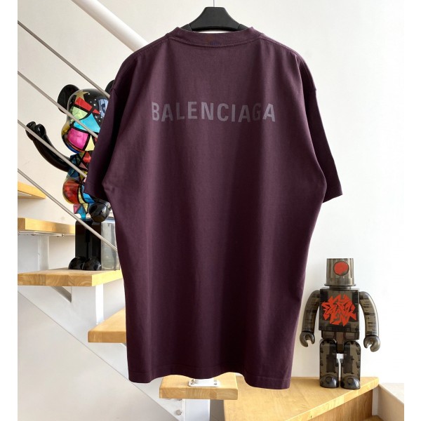 [계단집] 발렌시아가 와인로고 티셔츠 와인 balenciaga