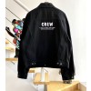 [계단집] 발렌시아가 화이트 CREW 로고 청자켓 블랙 balenciaga