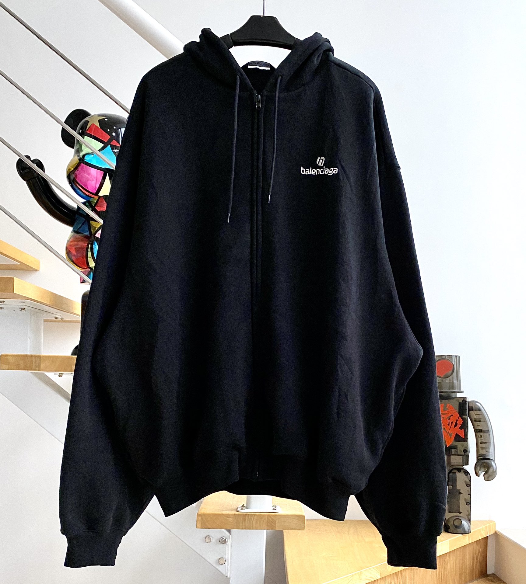 [계단집] 발렌시아가 주름 후드집업 balenciaga