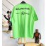 [계단집] 발렌시아가 WFP 곡물 로고 반팔 티셔츠 형광 그린 balenciaga