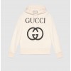 B7 구찌 앞 큰 로고 후드티 아이보리 Gucci