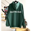 [계단집] 발렌시아가 백로고 후드티 다크그린 balenciaga