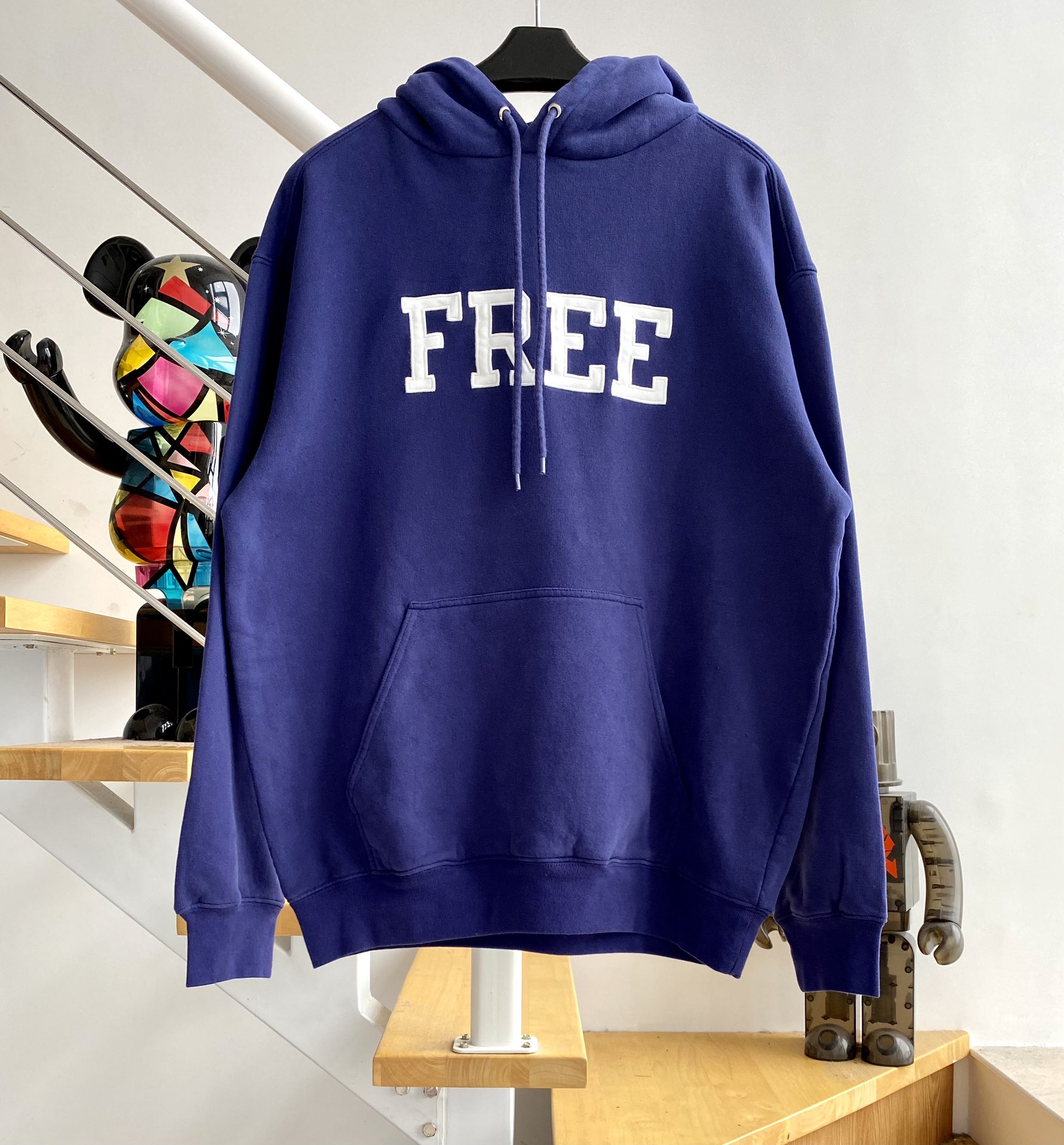 [계단집] 발렌시아가 FREE 후드티 블루 balenciaga