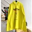 [계단집] 발렌시아가 웨이브 환경 보호 후드티 옐로우 balenciaga