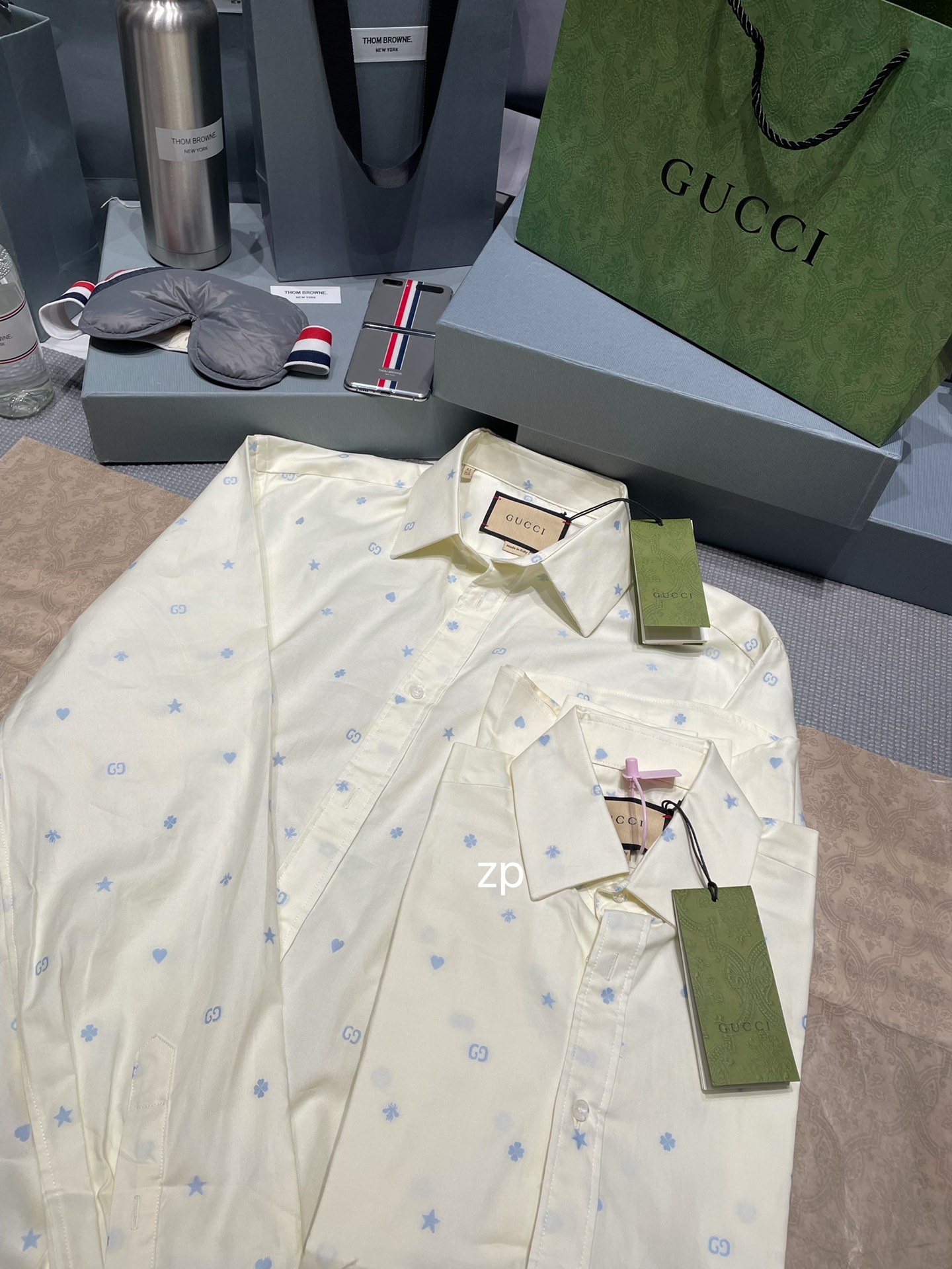 TJ공장 구찌 프린트 셔츠 Gucci