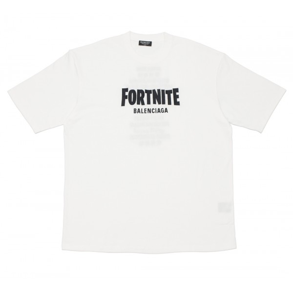 GTR공장 발렌시아가 Fortnite 리테일 로우 반팔티 화이트 balenciaga