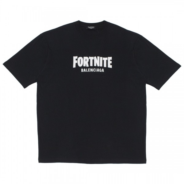 GTR공장 발렌시아가 Fortnite 리테일 로우 반팔티 블랙 balenciaga