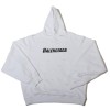 GTR공장 발렌시아가 21/FW 모노그램 대미지 후드티 화이트 balenciaga