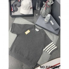 TJ공장 톰브라운 소매 사선 와플...