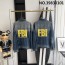 V공장 발렌시아가 뒷면 FBI 데님 자켓 balenciaga