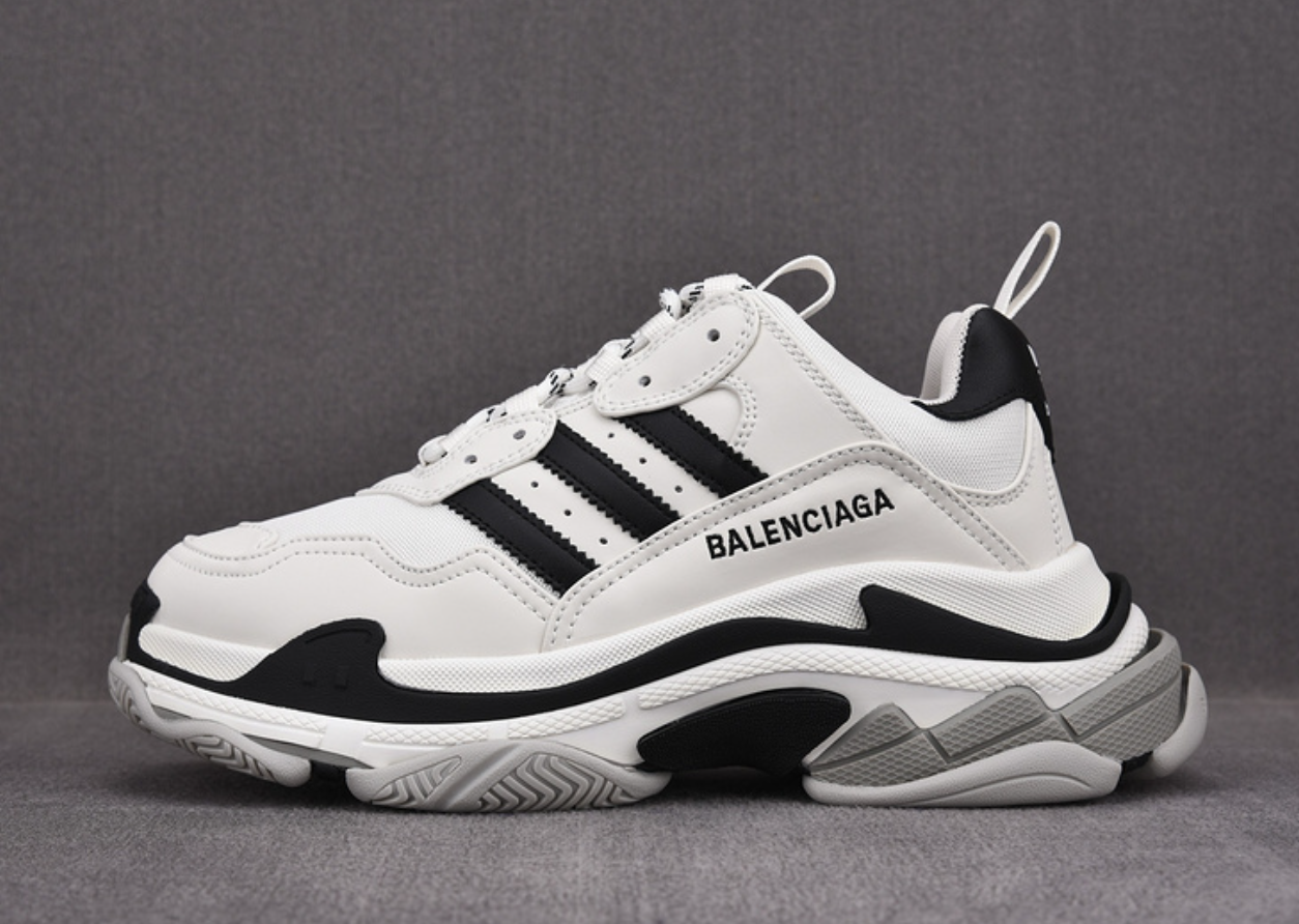 ok 발렌시아가 아디다스 트리플 S 스니커즈 balenciaga adidas