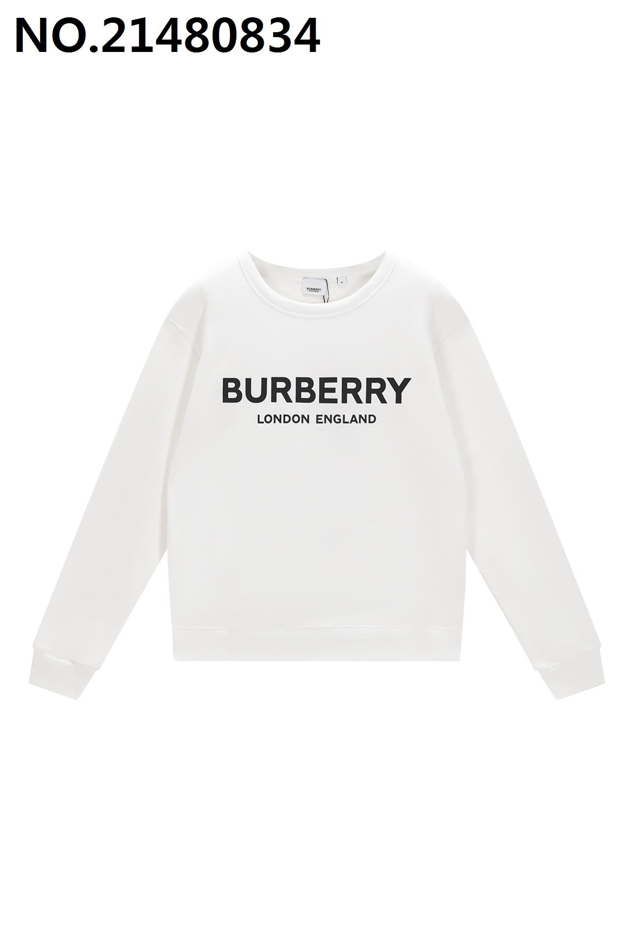 [잔디집2] 버버리 모노그램 런던 맨투맨 화이트 burberry