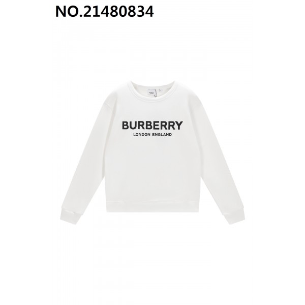 [잔디집2] 버버리 모노그램 런던 맨투맨 화이트 burberry