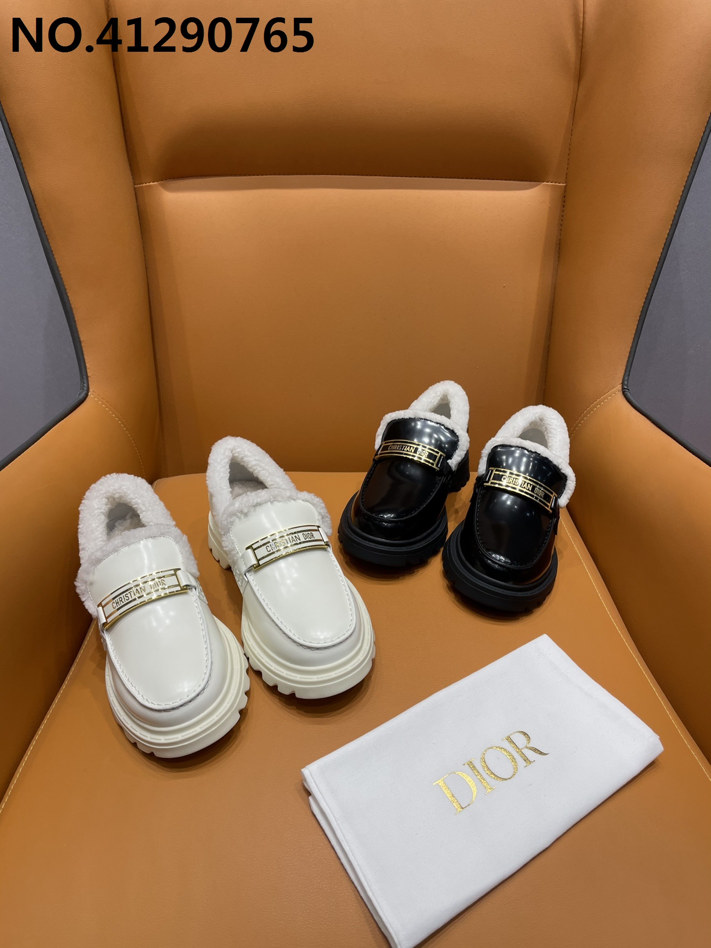 [A1] 디올 겨울 털 로퍼 2컬러 3cm Dior