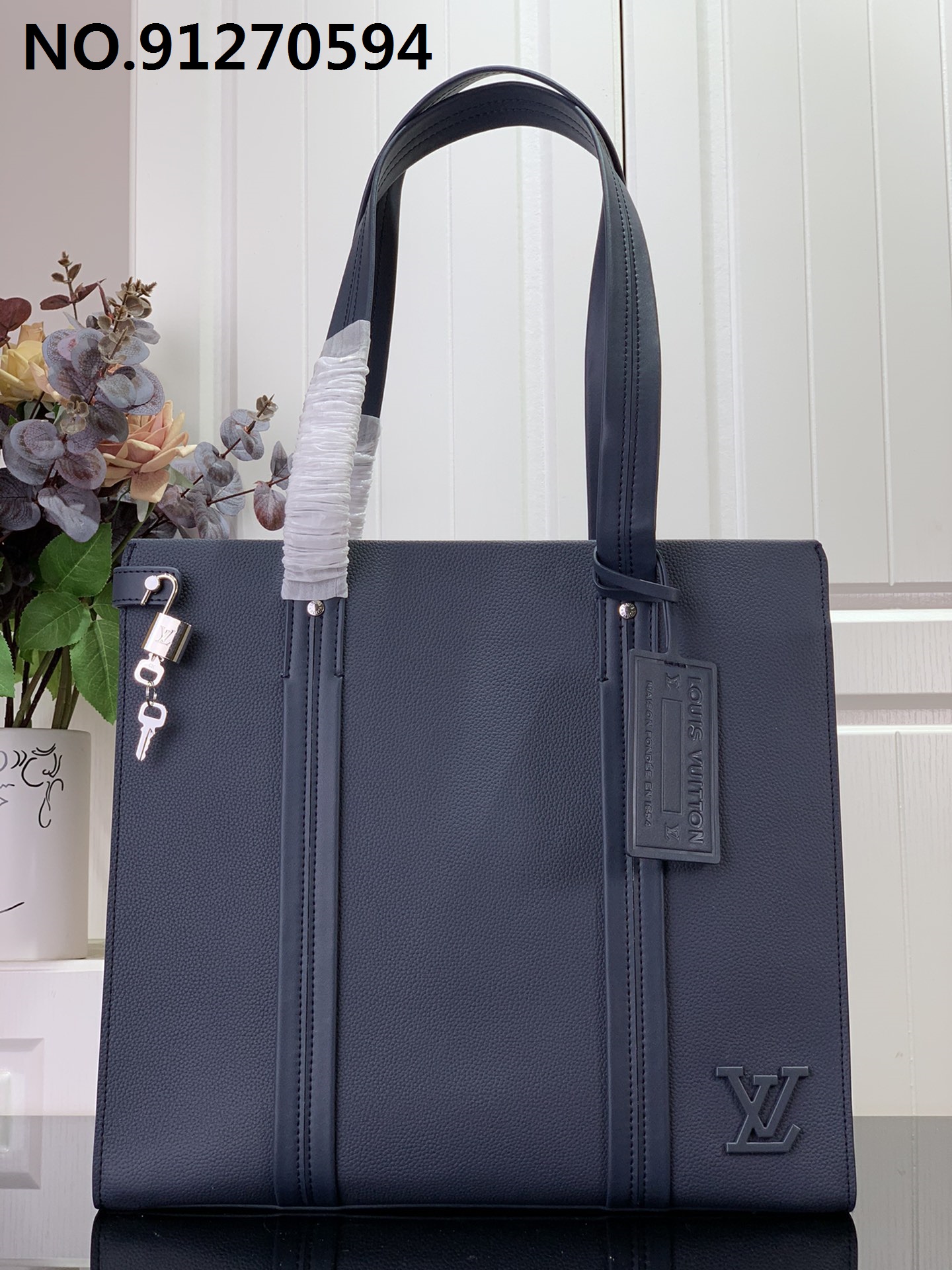 [88factory] 루이비통 에어로그램 토트백 36.5*34*13cm M57308 블루 LOUIS VUITTON