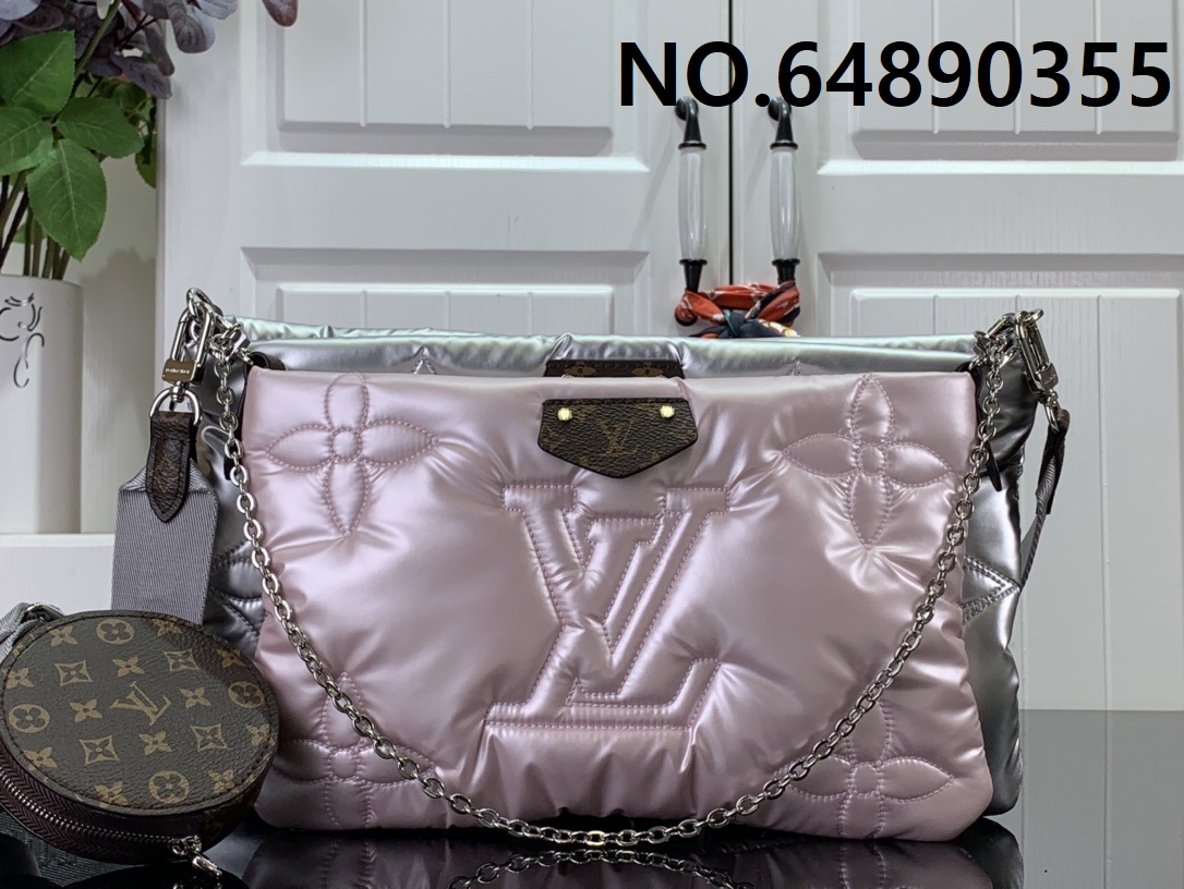 [88factory] 루이비통 맥시 멀티 포쉐트 막세수아 실버 M21056 34*21.5*5cm LOUIS VUITTON