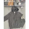 TJ공장 톰브라운 캐시미어 후드집업 그레이 Thombrowne