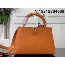 [88factory] 루이비통 타조 가죽  숄더백  M94227 48865 2사이즈 오랜지 LOUIS VUITTON