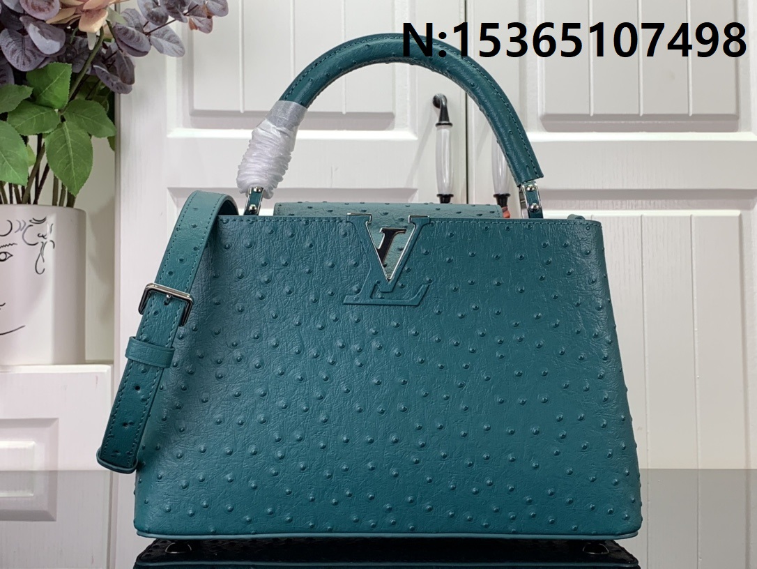 [88factory] 루이비통 타조 가죽  숄더백  N93419 94519 3사이즈 파보니누스 LOUIS VUITTON