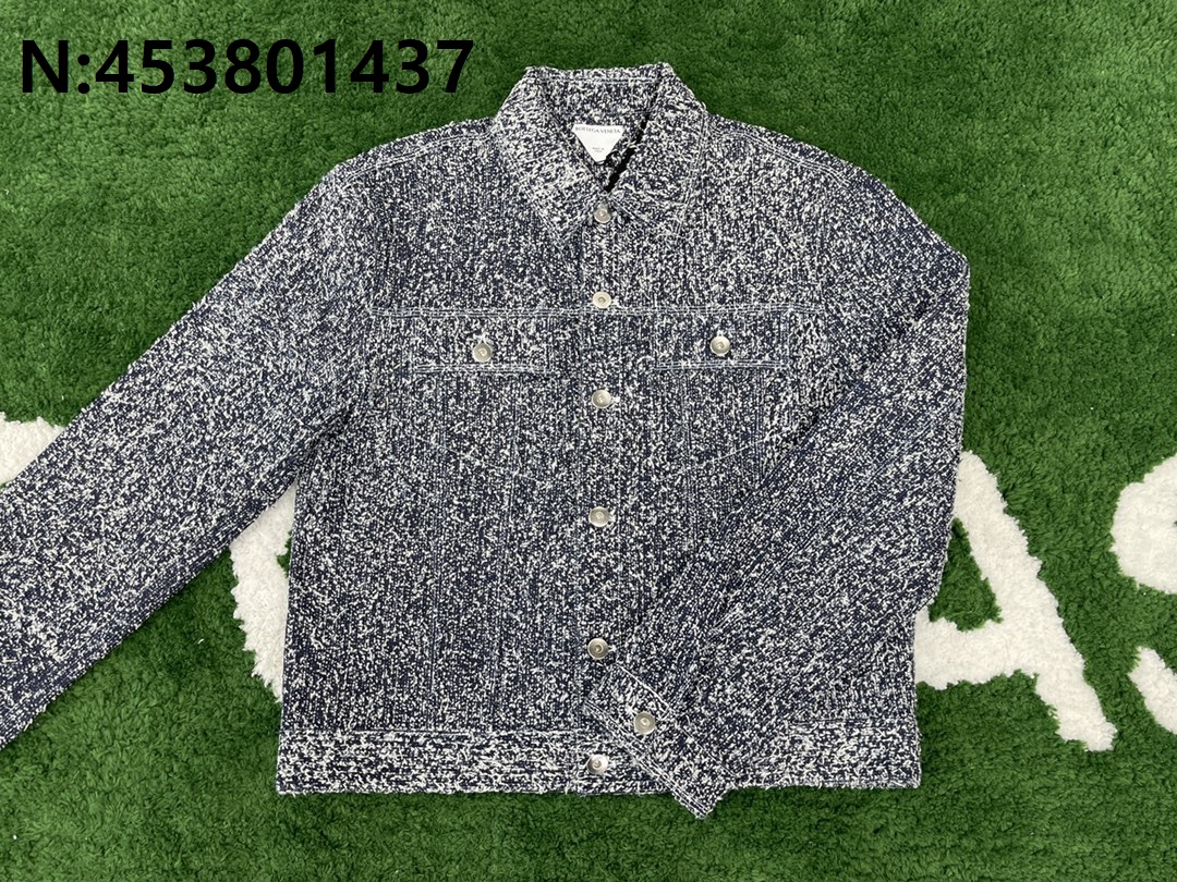 [잔디집1] 보테가베네타 모직 니트 자켓 블루 bottegaveneta