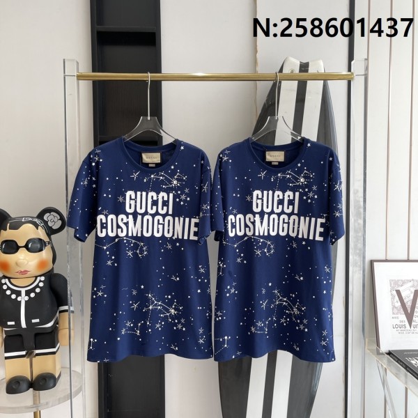 V공장 구찌 23SS 별자리 반팔티 다크 블루 Gucci