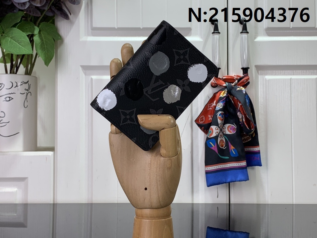 [88factory] 루이비통 쿠사마야요이 포켓 오거나이저 카드지갑 M81928 7.5*11.1*1cm LOUIS VUITTON