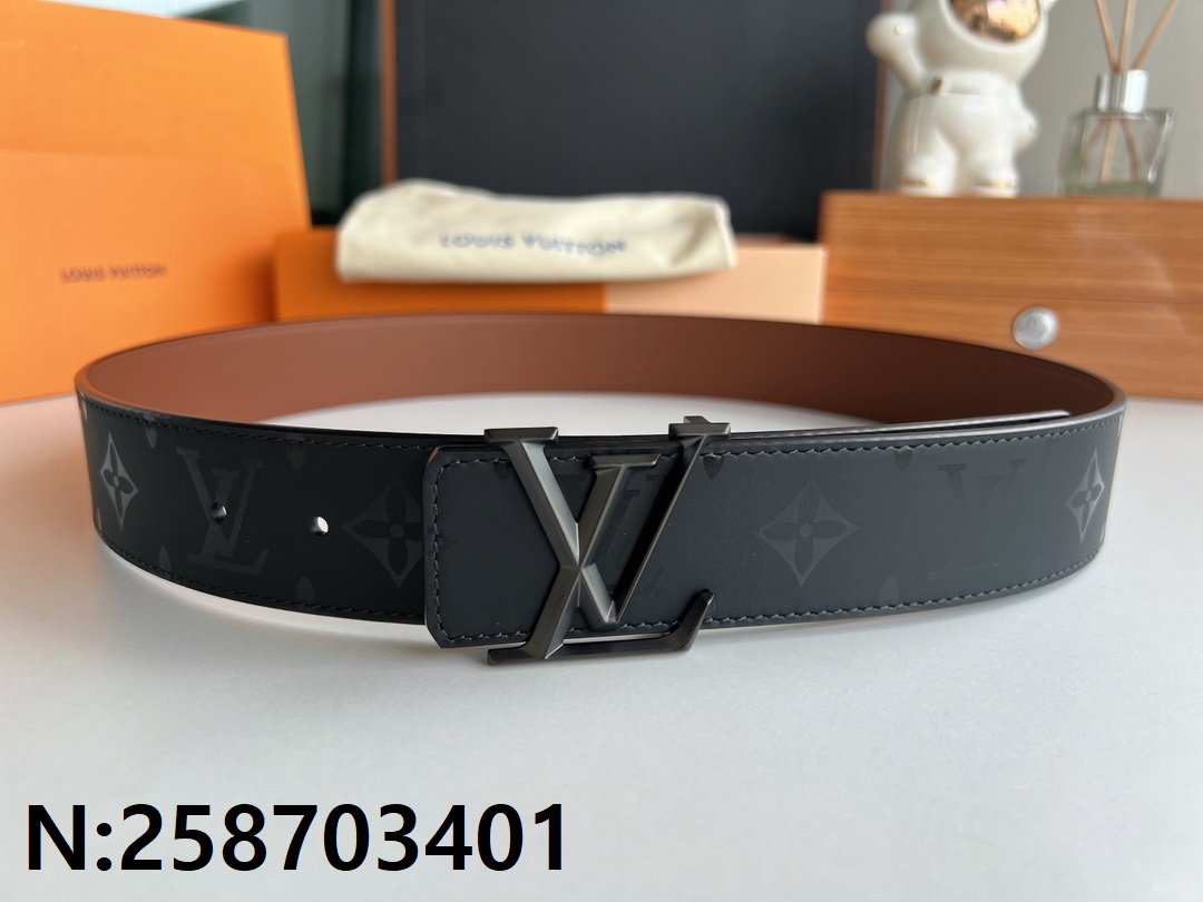 루이비통 피라미드 리버시블 벨트 4cm M9346 3컬러 LOUIS VUITTON