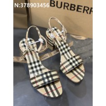 [152] 버버리 빈티지 에나멜 샌들 힐 6.5cm burberry