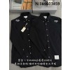 TJ공장 톰브라운 플란넬 긴팔 셔츠 블랙 Thombrowne