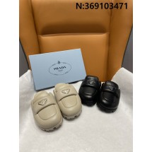 [A1] 프라다 23SS 레더 슬리퍼 2컬러 3cm Prada