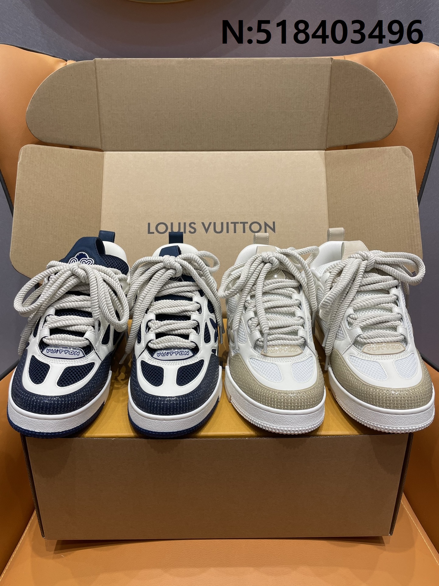 [A1] 루이비통 1854 trainer 23SS 스니커즈 2컬러 4cm LOUIS VUITTON