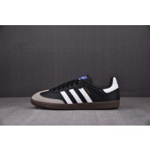 아디다스 삼바 OG 클라우드 블랙 화이트 뒷 축 마크 X버젼 Originals Samba Vegan H01878 adidas