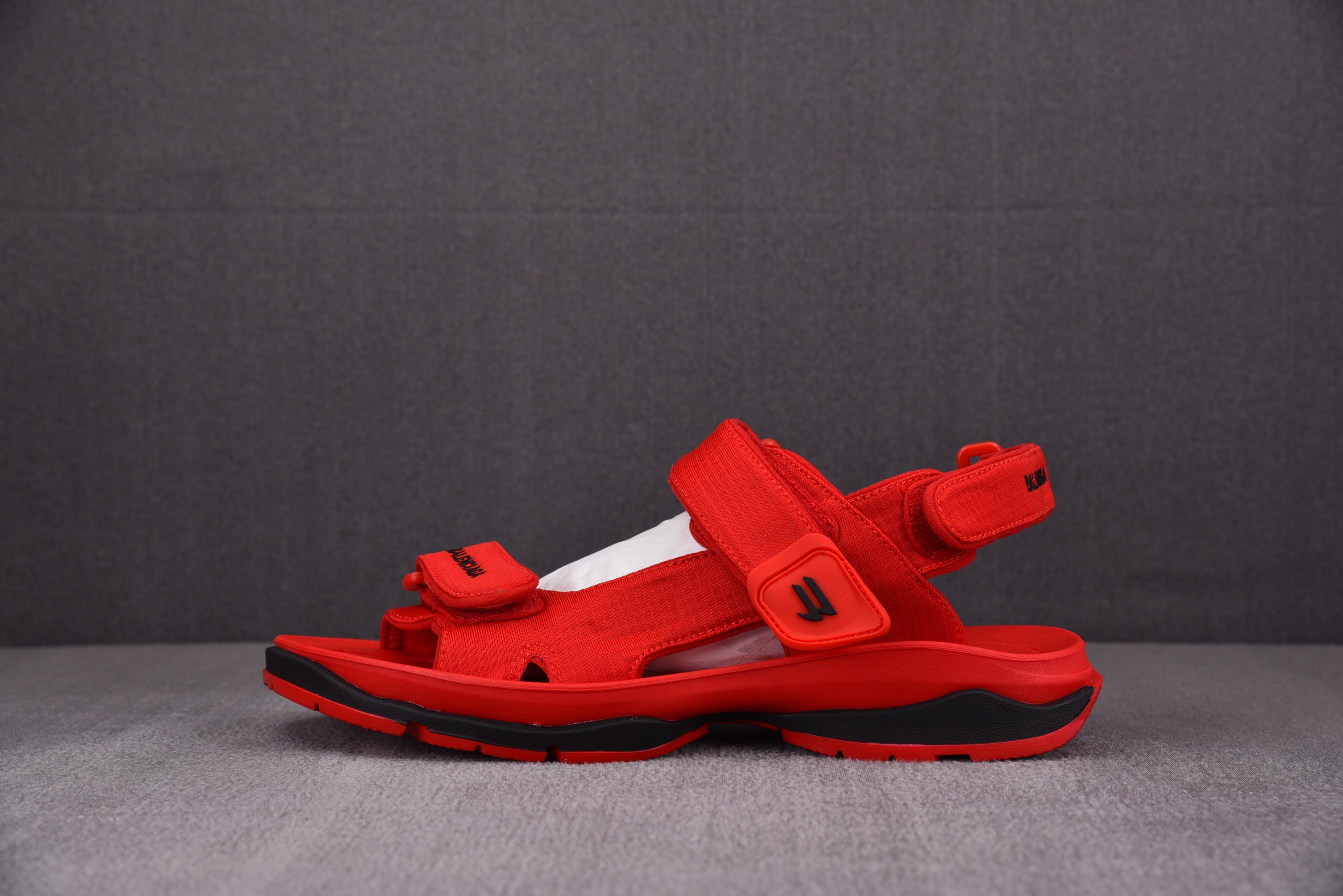 CY 발렌시아가 투어리스트 샌들 레드 Balenciaga Tourist Sandals red