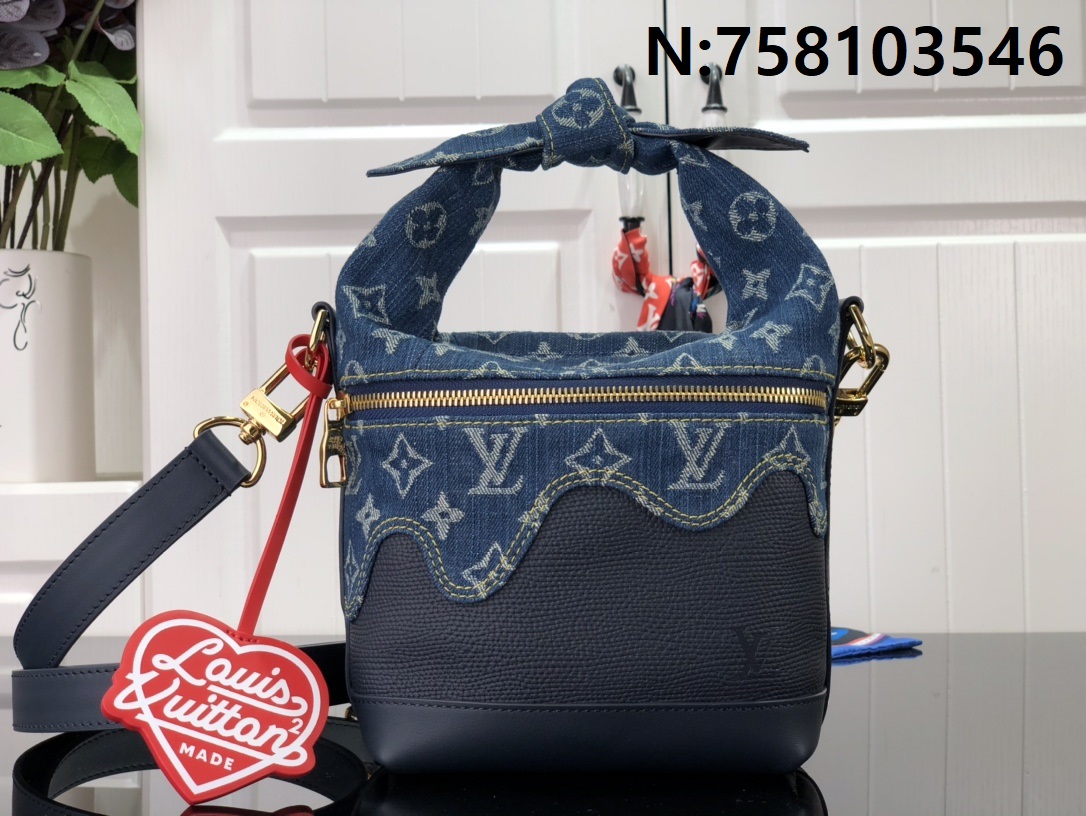 [88factory] 루이비통 재패니즈 크루저 데님 M45970 23*28*10cm LOUIS VUITTON