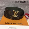 루이비통 레더 골드 LV버클 3cm 벨트 3컬러 리버시블 LOUIS VUITTON