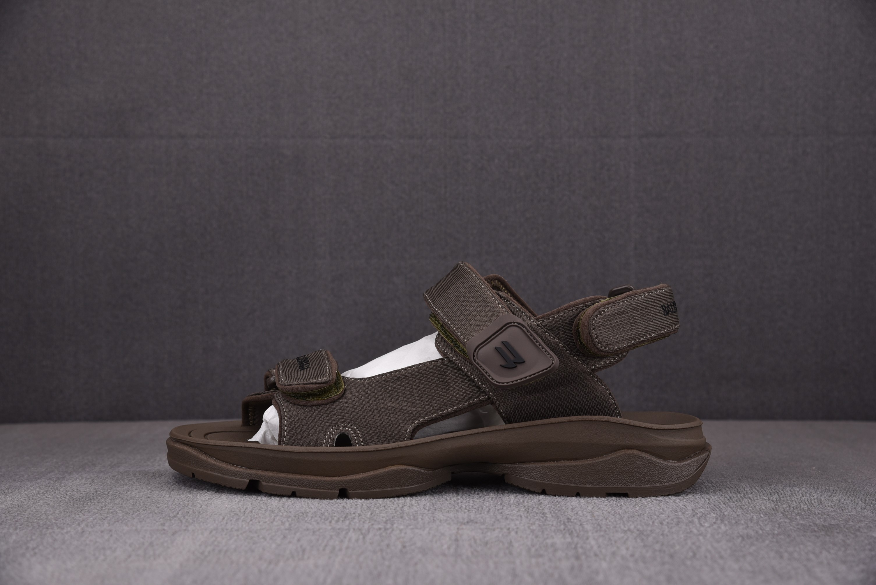 CY 발렌시아가 투어리스트 샌들 아미그린2 Balenciaga Tourist Sandals army green2