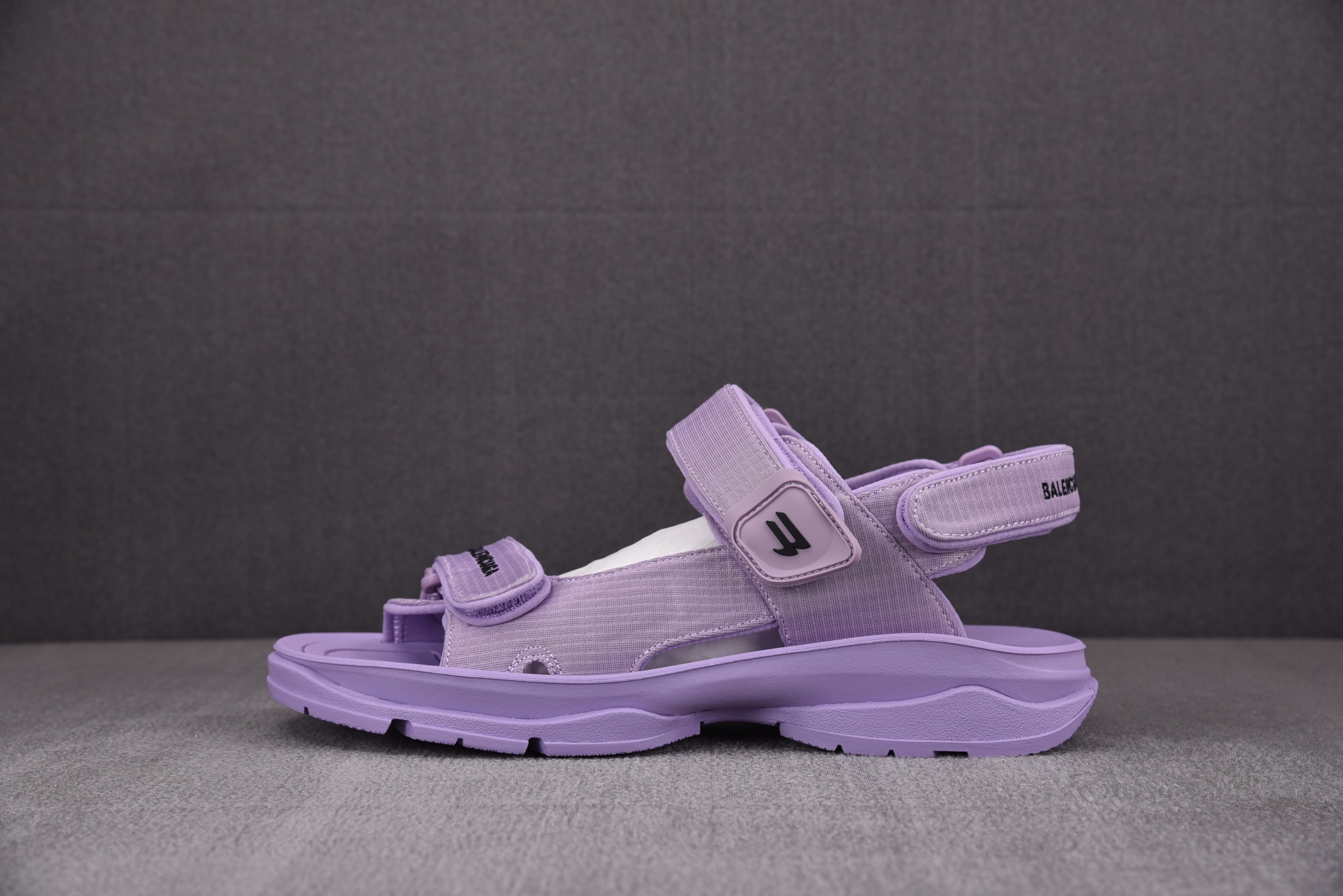 CY 발렌시아가 투어리스트 샌들 퍼플 Balenciaga Tourist Sandals army purple