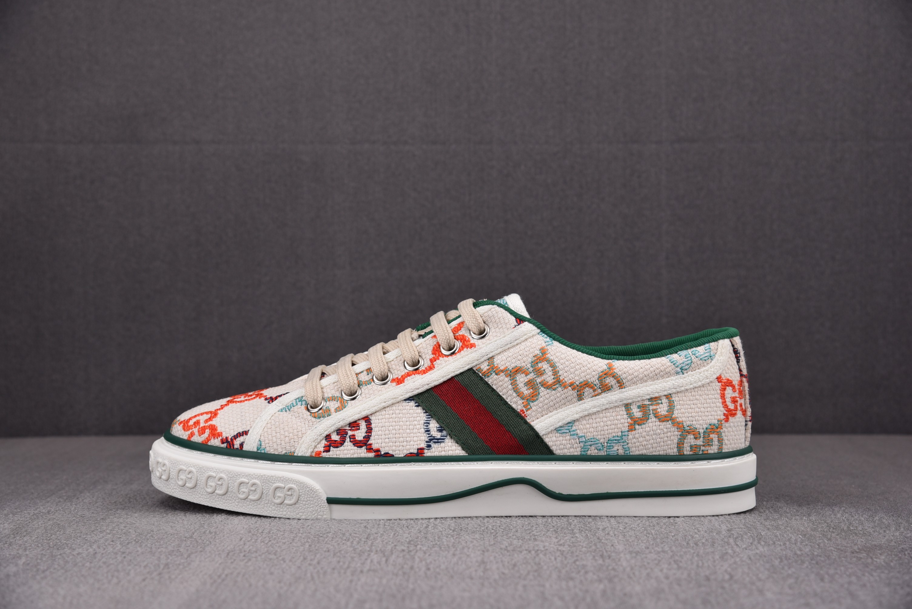 ZG 구찌 테니스 스니커즈 1977 멀티컬러2 Gucci Tennis 1977 GG Multicolour2 Gucci