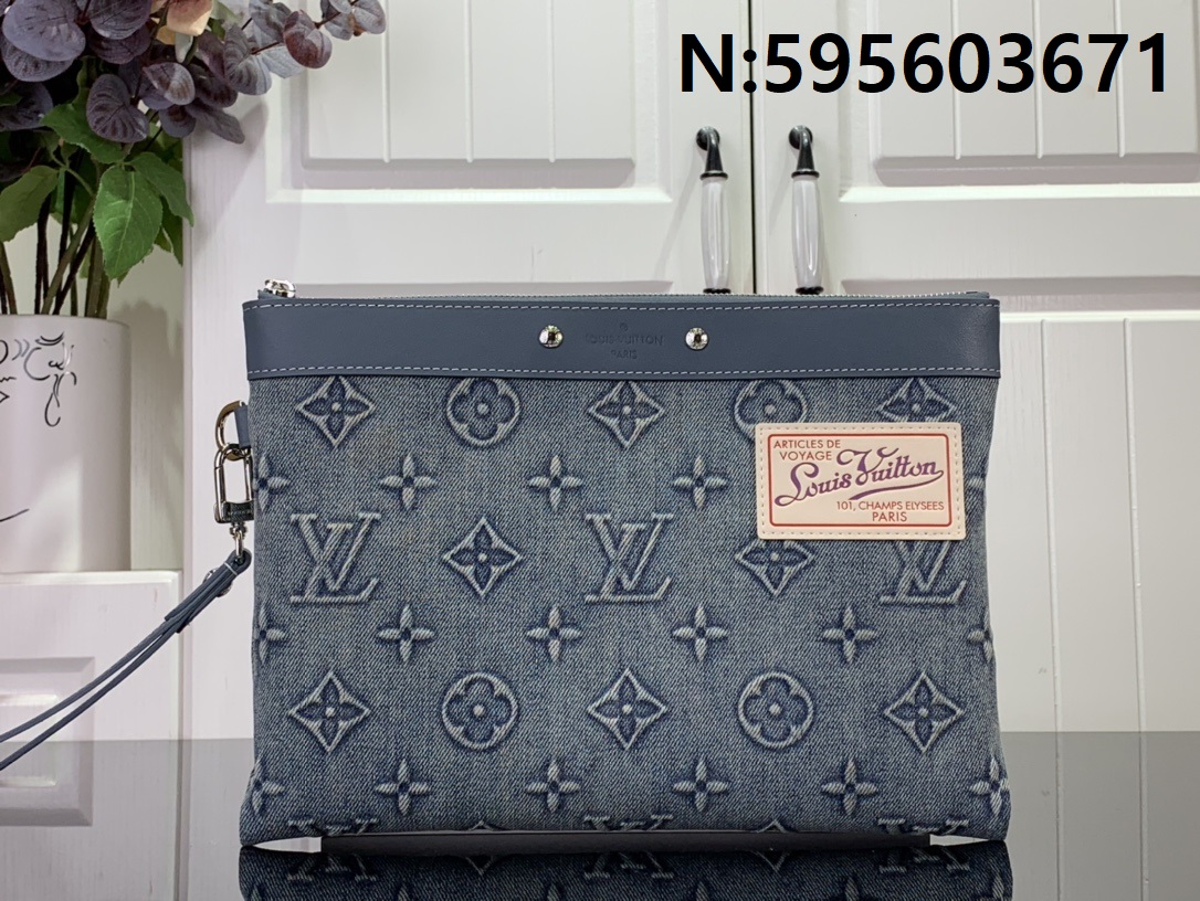 [88factory] 루이비통 포쉐트 투고 클러치 M82313 30*21.5*1cm 퍼플 모노그램  LOUIS VUITTON