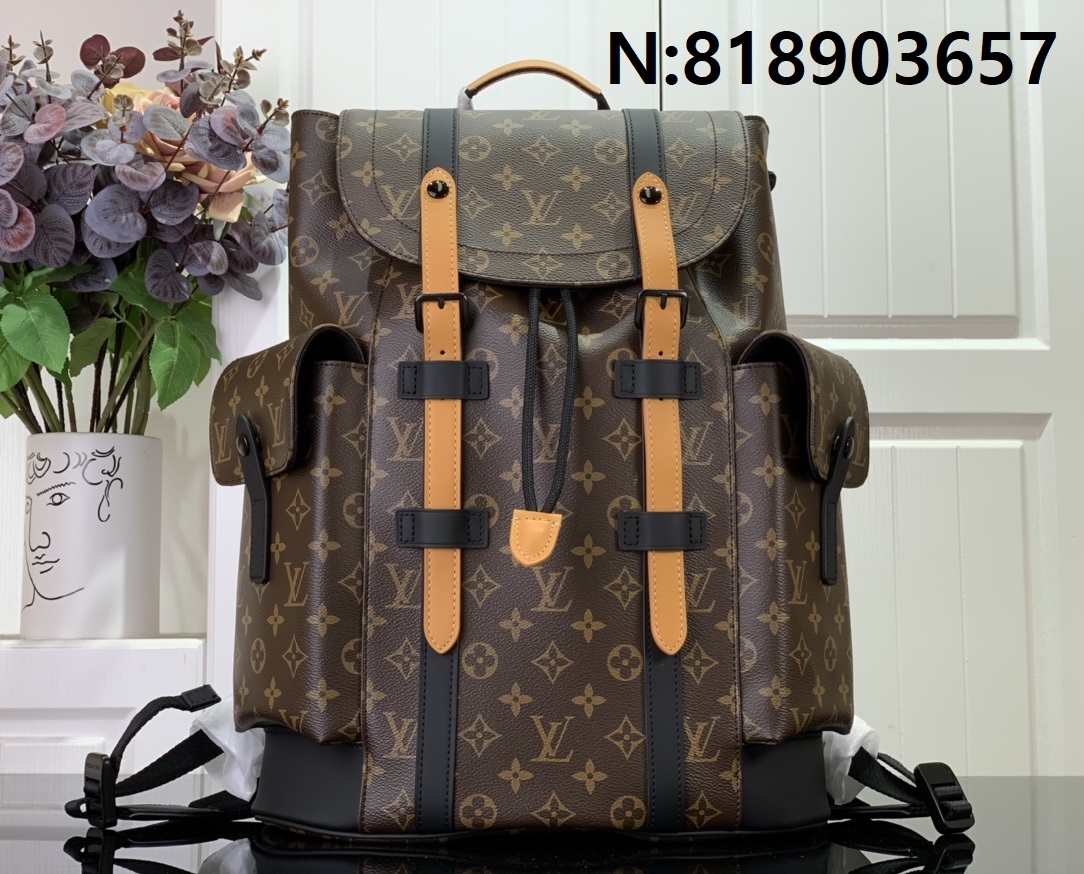 [88factory] 루이비통 크리스토퍼 백팩 M43735  M41379 38*44*21cm 옐로우 LOUIS VUITTON