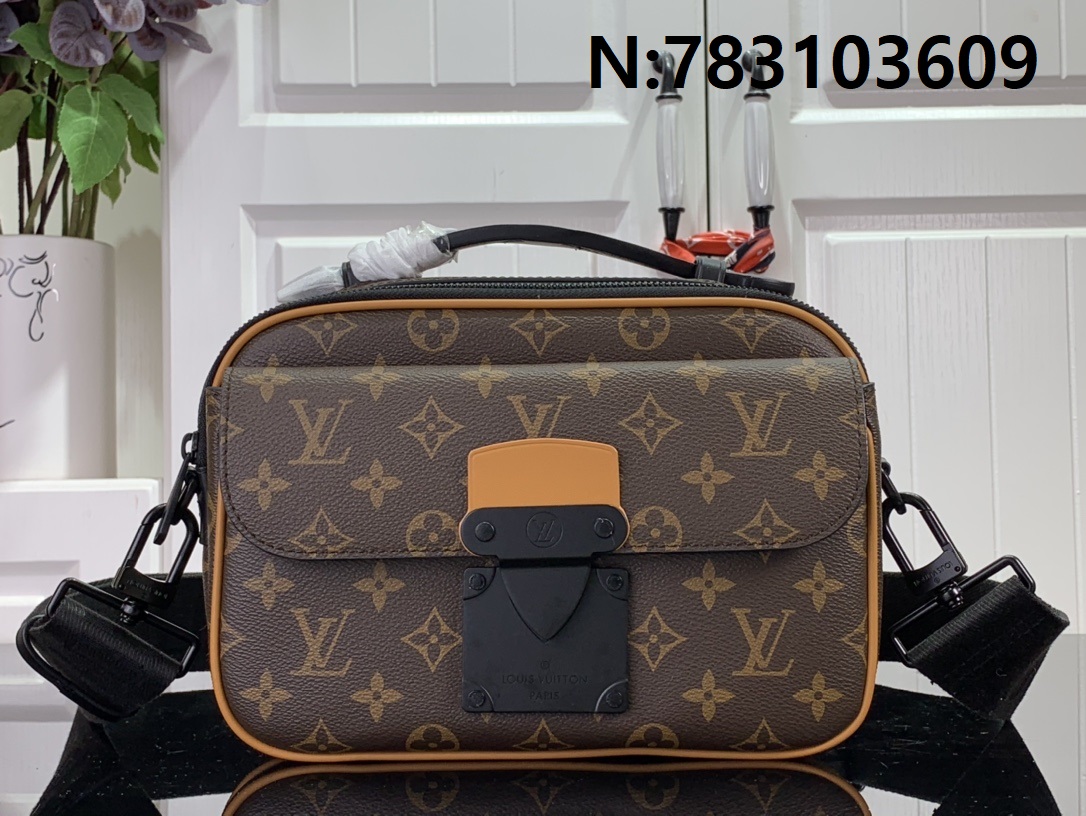 [88factory] 루이비통 메신저백 M45806 M45863 22*18*8cm 브라운 LOUIS VUITTON