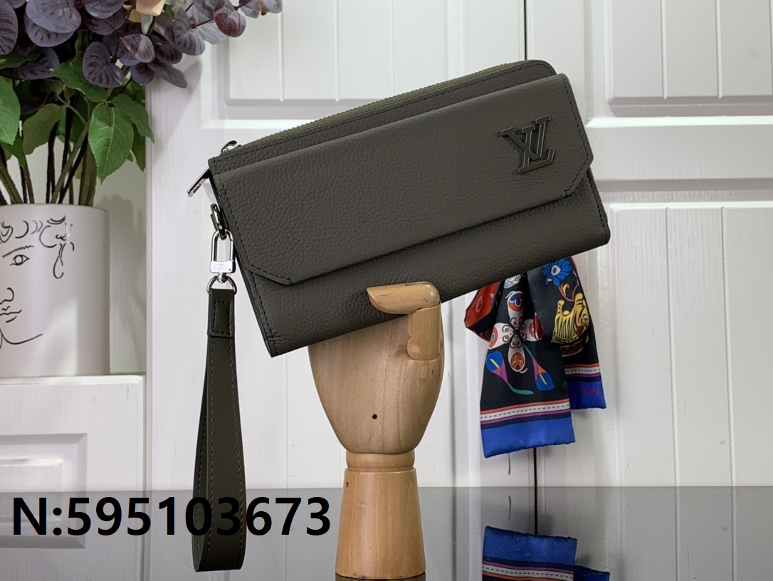 [88factory] 루이비통 뉴 롱 월릿 초록색 M69831 20*11*2.5cm LOUIS VUITTON