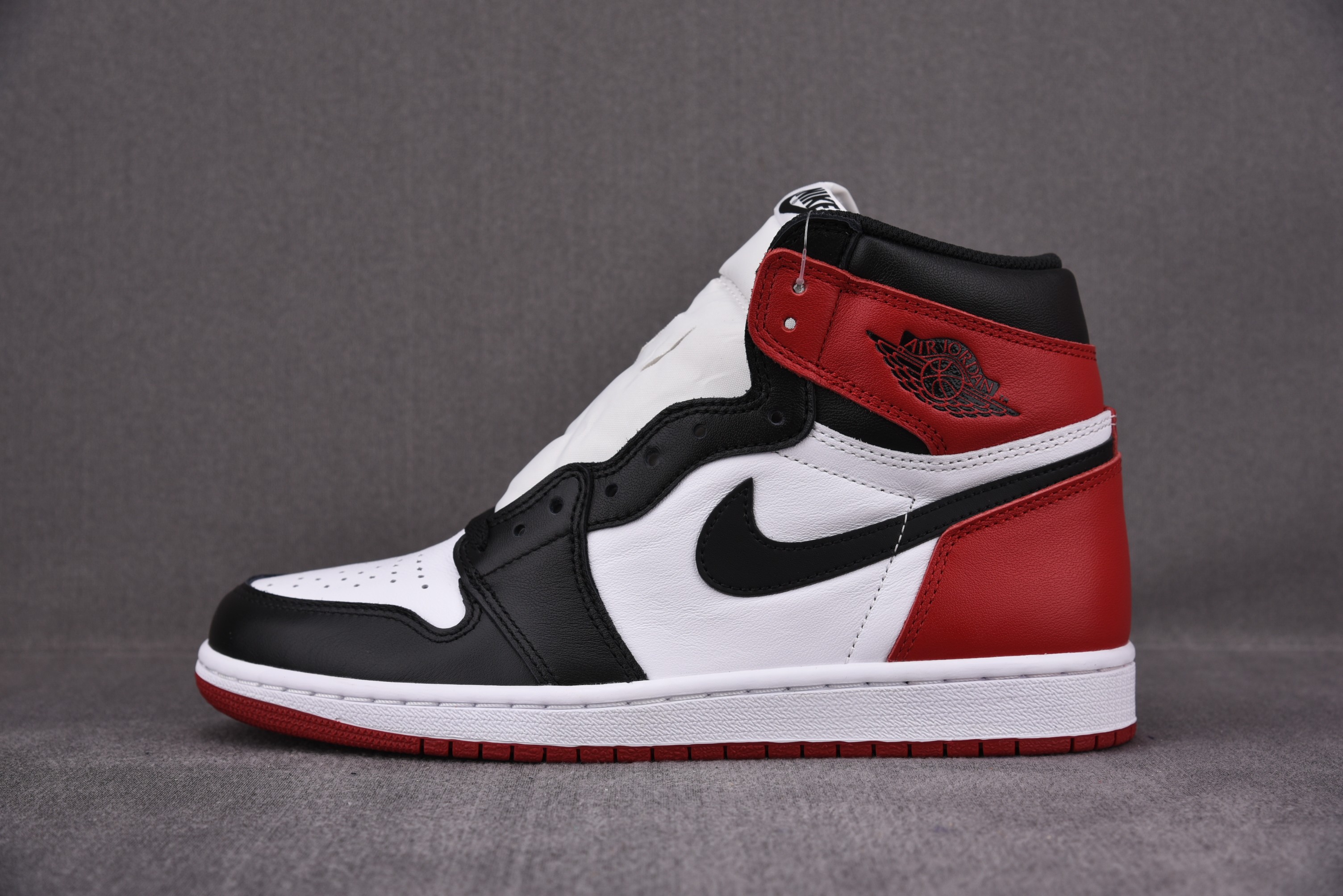 【LJR】Air Jordan 1 High AJ1 Black Toe 나이키 에어조던 1 하이 블랙토 nike