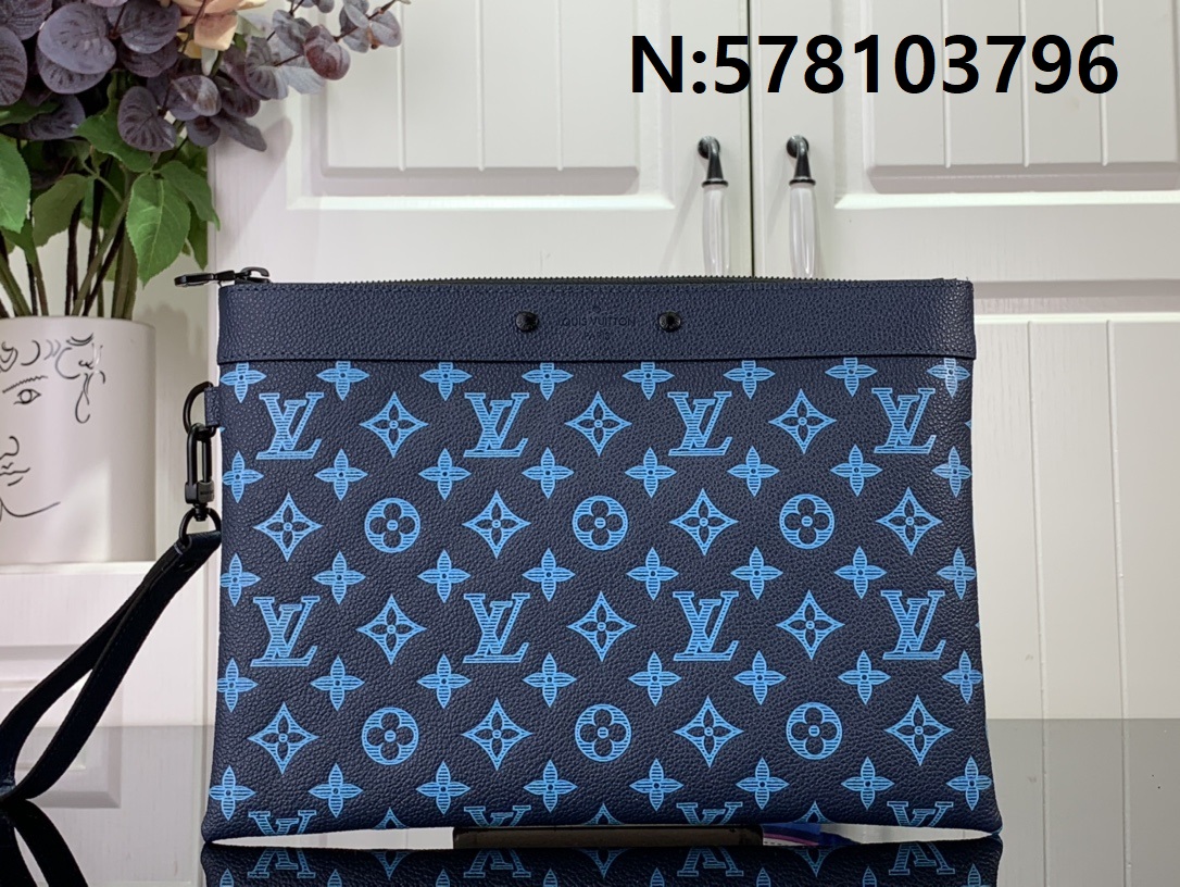 [88factory] 루이비통 포쉐트 투고 블루 M82321 30*21.5*1cm LOUIS VUITTON