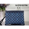 [88factory] 루이비통 포쉐트 투고 블루 M82321 30*21.5*1cm LOUIS VUITTON