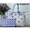 [88factory] 루이비통 네버풀 MM 모노그램 블루 M22979 31*28*14cm